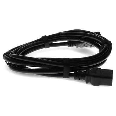 Addon Networks Add-2520R2C1414Awg5F Power Cable Black 1.52 M C14 Coupler Nema 5-20R