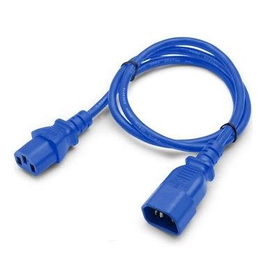 Addon Networks Add-C13Lk2C14Lk14Awg6Ftbe Power Cable Blue 1.83 M C13 Coupler C14 Coupler