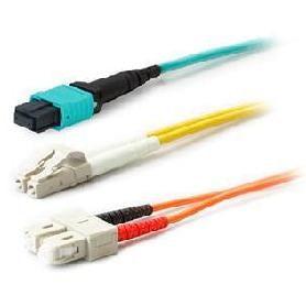 Addon Networks Add-Lc-Lc-30M5Om4-Gn Fibre Optic Cable 30 M Ofnr Om4 Green