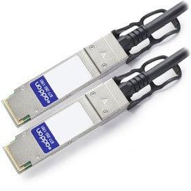 Addon Networks Aoc-Q-Q-100G-50Cm-Ao Infiniband Cable 0.5 M Qsfp28 Black