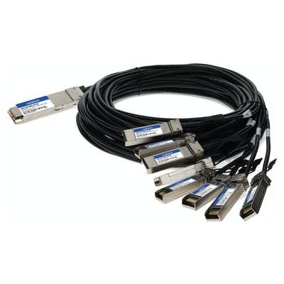 Addon Networks Cab-O-8S-200G-1M-Ao Infiniband Cable Osfp 8Xsfp28 Black, Silver