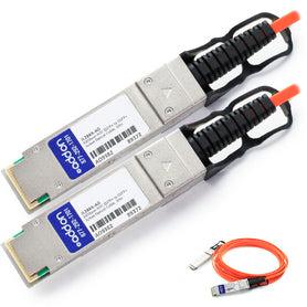 Addon Networks Jl288A-Ao Infiniband Cable 10 M Qsfp+ Black, Grey, Orange