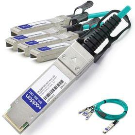 Addon Networks Mc2609125-007-Aoc-Ao Infiniband Cable 7 M Qsfp+ 4Xsfp+ Green
