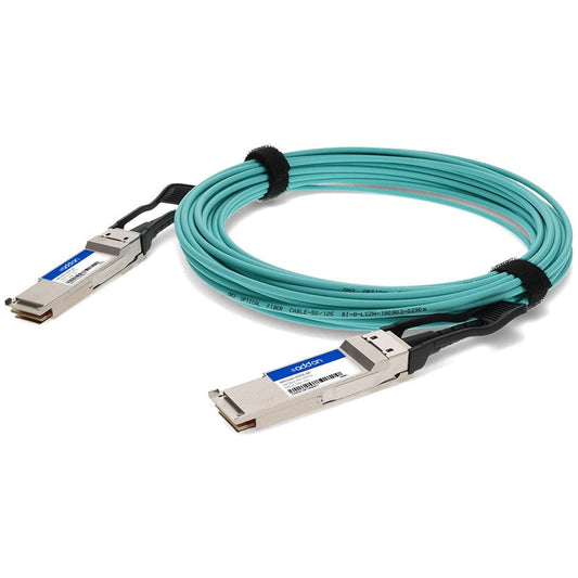 Addon Networks Mfs1S00-H001E-Ao Infiniband Cable 1 M Qsfp56 Aqua Colour