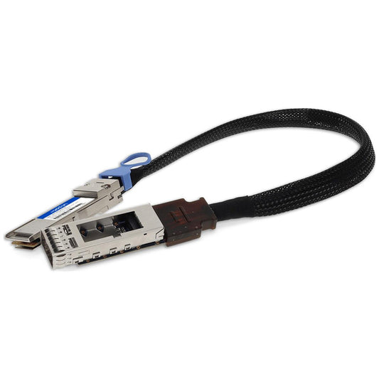 Addon Networks Qsfp-100G-Ext36Cm-Ao Infiniband Cable 0.36 M Qsfp28 Black