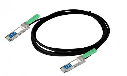 Addon Networks Qsfp+, 1M Infiniband Cable Qsfp+ Black