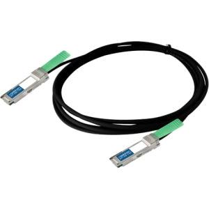 Addon Networks Qsfp+, 7M Infiniband Cable Qsfp+ Black
