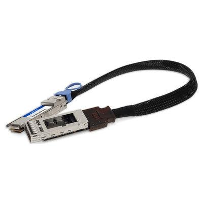 Addon Networks Qsfp56-200G-Ext22Cm-Ao Infiniband Cable 0.23 M Black