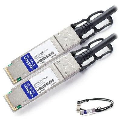 Addon Networks Sfp-56G-Pdac1M-Ao Infiniband Cable 1 M Qsfp+ Black, Silver