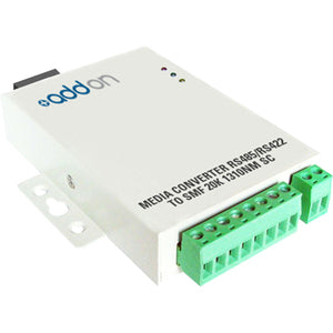 Addon Serial Rs485/Rs422 To Fiber Mmf 1310Nm 2Km Sc Serial Media Converter