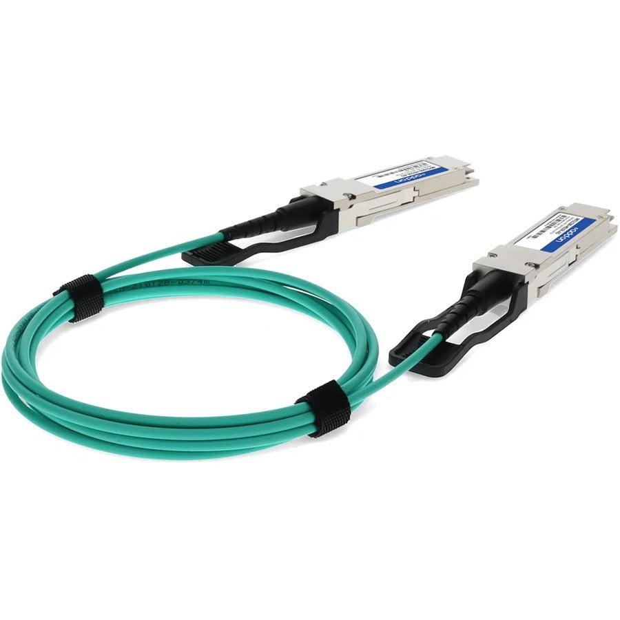 Addon Networks Mfs1S00-H010E-Ao Infiniband Cable 10 M Qsfp-Dd Cyan