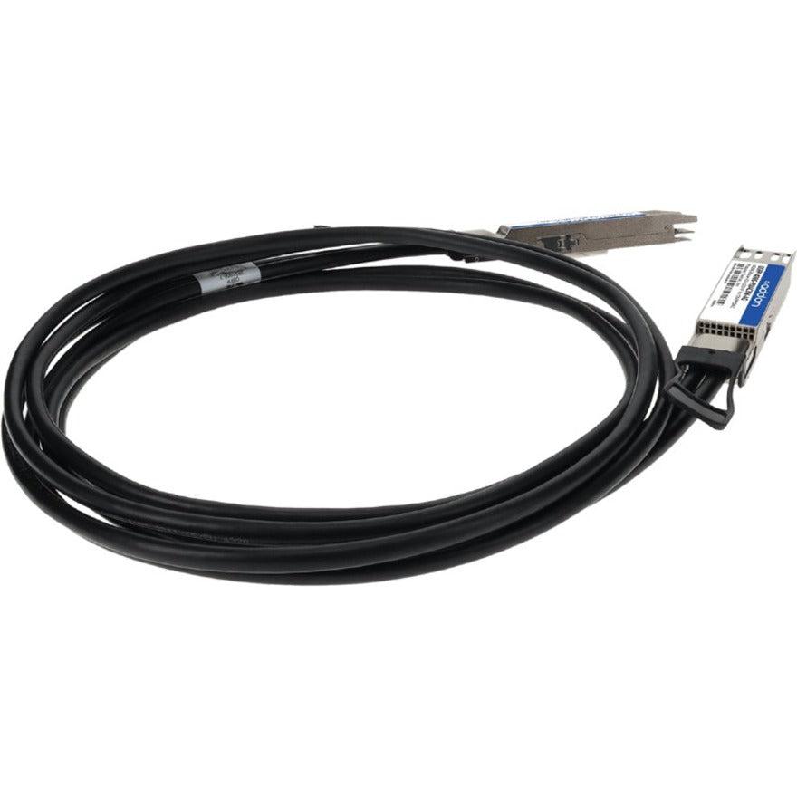 Addon Networks Osfp-400G-Pdac3M-Ao Infiniband Cable 3 M Black, Silver