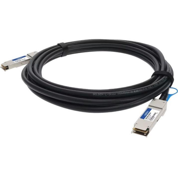 Addon Networks Qsfp-H40G-Cu30Cm-Ao Infiniband Cable 0.3 M Qsfp+ Black