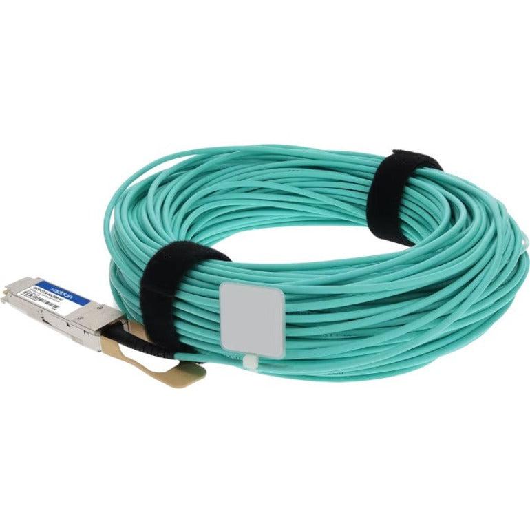Addon Networks Qsfp-Otu4-Aoc20M-Ao Infiniband Cable 20 M Qsfp28 Turquoise