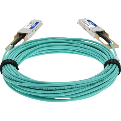 Addon Networks Qsfp-Otu4-Aoc3M-Ao Infiniband Cable 3 M Qsfp28 Turquoise