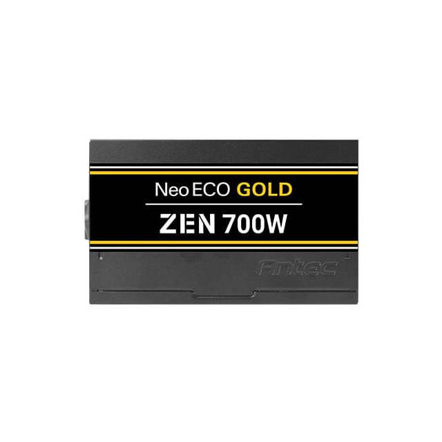 Antec Neoeco Gold Zen Ne600G Zen Power Supply 600 Watts 80 Plus Gold Certified With 120 Mm Silent Ne700G Zen