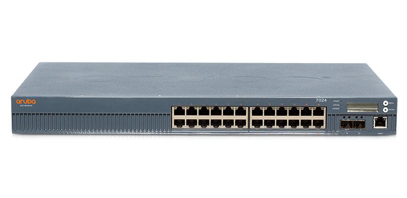 Aruba, A Hewlett Packard Enterprise Company 7024 (Rw) Network Management Device 4000 Mbit/S Ethernet Lan Power Over Ethernet (Poe)