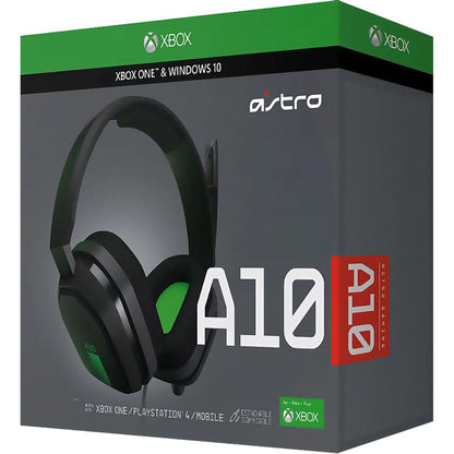 Astro Gaming A10 Headset For Xbox One Wired Head-Band Grey, Green