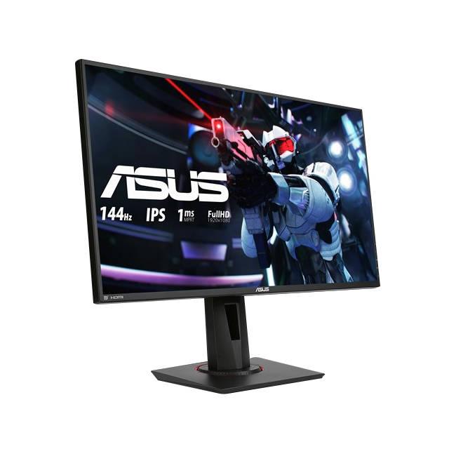 Asus Vg279Q 27 Inch Widescreen 100,000,000:1 3Ms Dvi/Hdmi/Displayport Led Lcd Monitor, W/ Speakers (Black)