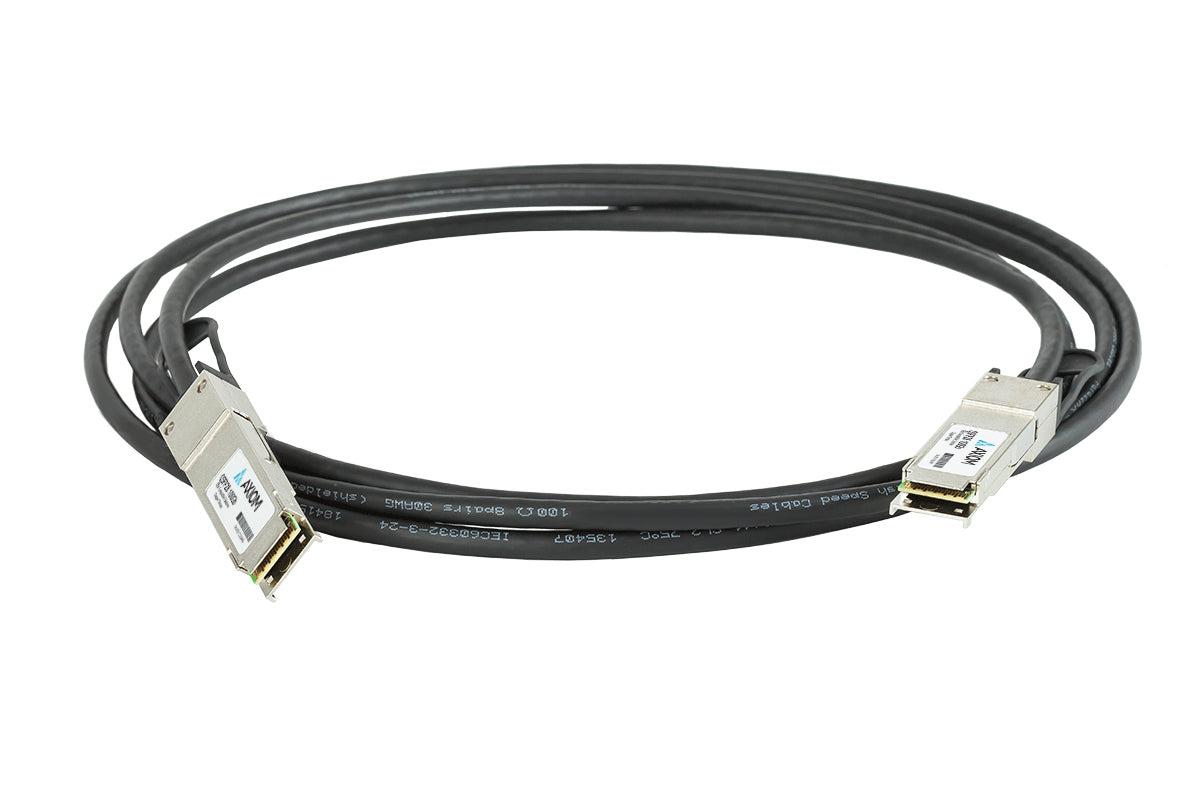 Axiom Qfx-Qsfp28-Dac-3M-Ax Infiniband Cable Black, Grey