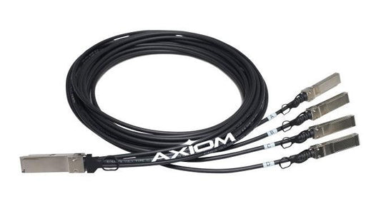 Axiom Qsfp+/4 Sfp+ 2M Infiniband Cable Qsfp+ Sfp+ X 4 Black