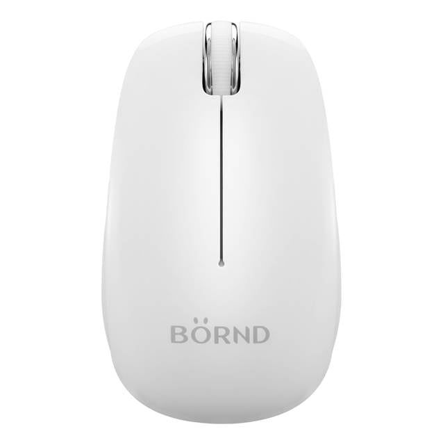 Bornd C100 Wireless Bluetooth 3.0 Optical Mouse (White)