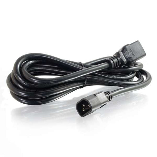 C2G 10347 Power Cable Black 3.05 M C14 Coupler C19 Coupler