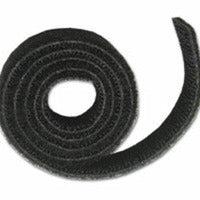 C2G 10Ft Hook / Loop Cable Wrap Cable Tie Nylon Black