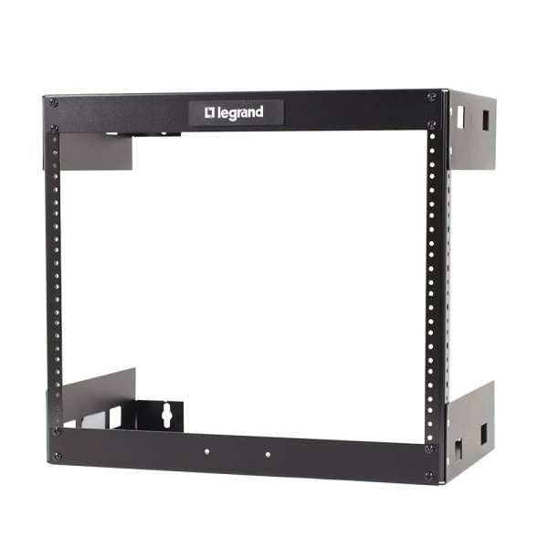 C2G 14609 Rack Cabinet 8U Wall Mounted Rack Black