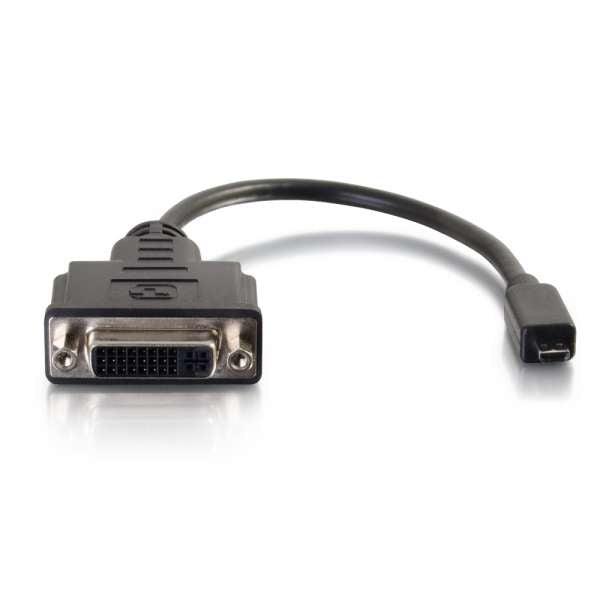 C2G 41358 Video Cable Adapter 0.2032 M Microhdmi Dvi Black