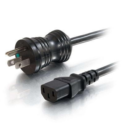 C2G 48011 Power Cable Black 4.5 M Nema 5-15P C13 Coupler