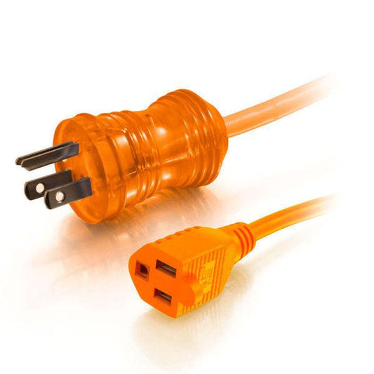C2G 48074 Power Cable Orange 7.62 M Nema 5-15P Nema 5-15R