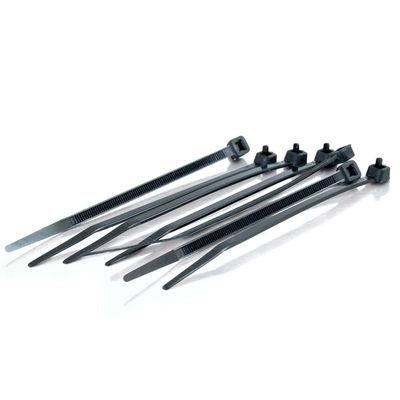 C2G 4In Cable Ties, Black, 100Pk Cable Tie