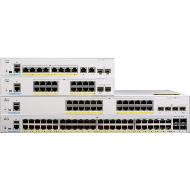 Catalyst 1000 16Port Ge 2X1G,Sfp