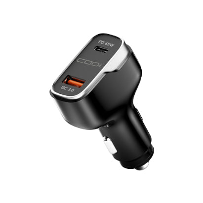 Car Charger Usb-C Pd 65W,Usb-A 3.0 Quick Charge