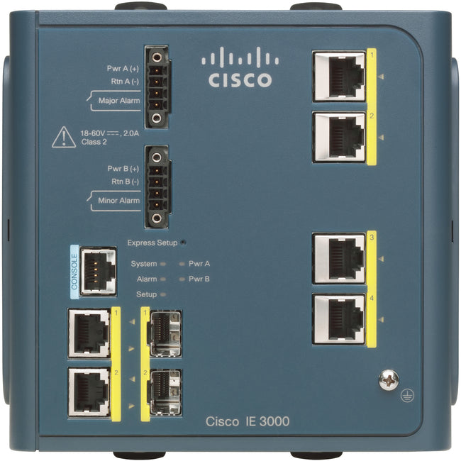 Cisco Ie-3000-4Tc Ethernet Switch