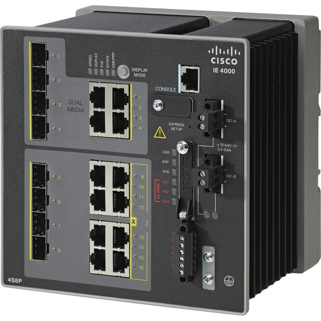 Cisco Ie-4000-4S8P4G-E Layer 3 Switch