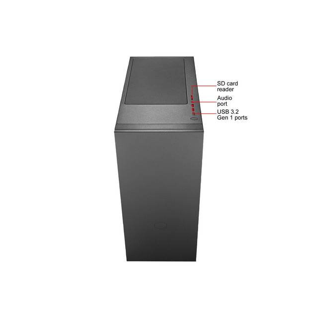 Cooler Master Mcs-S600-Kn5N-S00 Silencio Series Atx Mid Tower (Black)