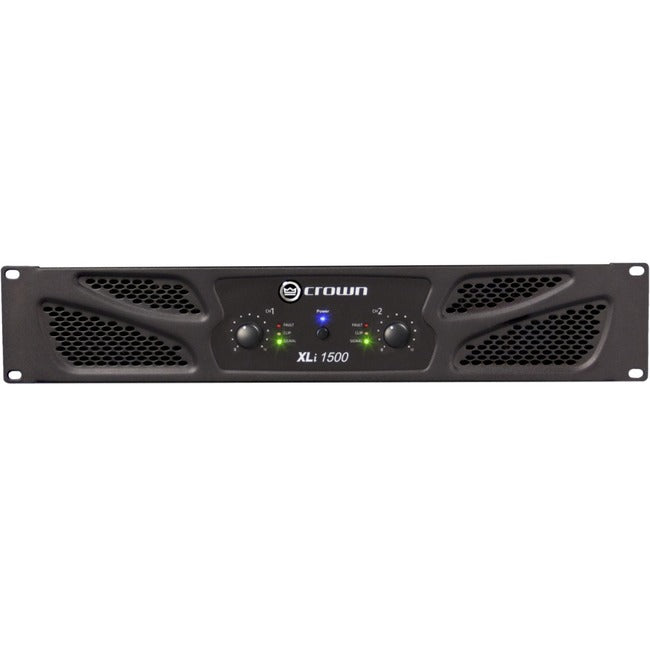 Crown 1500 Amplifier - 660 W Rms - 2 Channel - Dark Gray