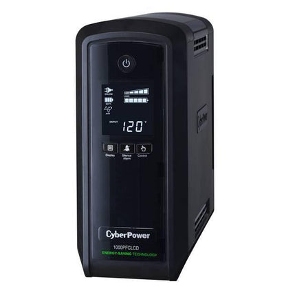 Cyberpower Cp1000Pfclcd Uninterruptible Power Supply (Ups) Line-Interactive 1 Kva 600 W 10 Ac Outlet(S)