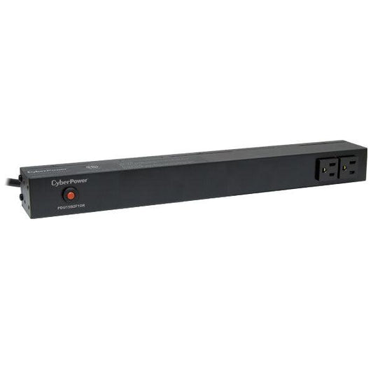 Cyberpower Pdu15B2F10R Power Distribution Unit (Pdu) 12 Ac Outlet(S) 1U Black