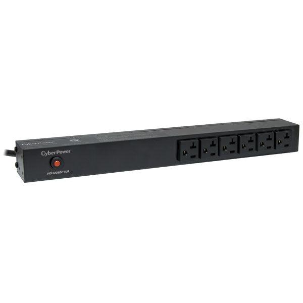 Cyberpower Pdu20B6F10R Power Distribution Unit (Pdu) 16 Ac Outlet(S) 1U Black