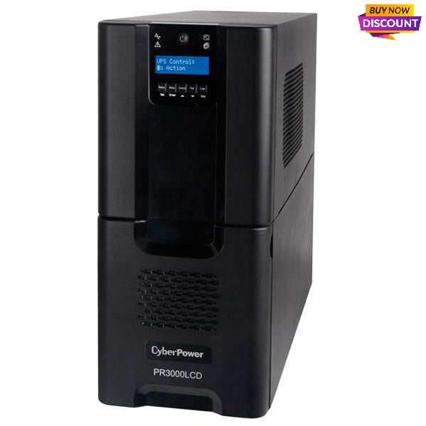 Cyberpower Pr3000Lcd Uninterruptible Power Supply (Ups) 3 Kva 2700 W 10 Ac Outlet(S)