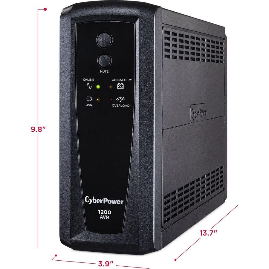 Cyberpower Cp1200Avr Uninterruptible Power Supply (Ups) Line-Interactive 1.2 Kva 720 W