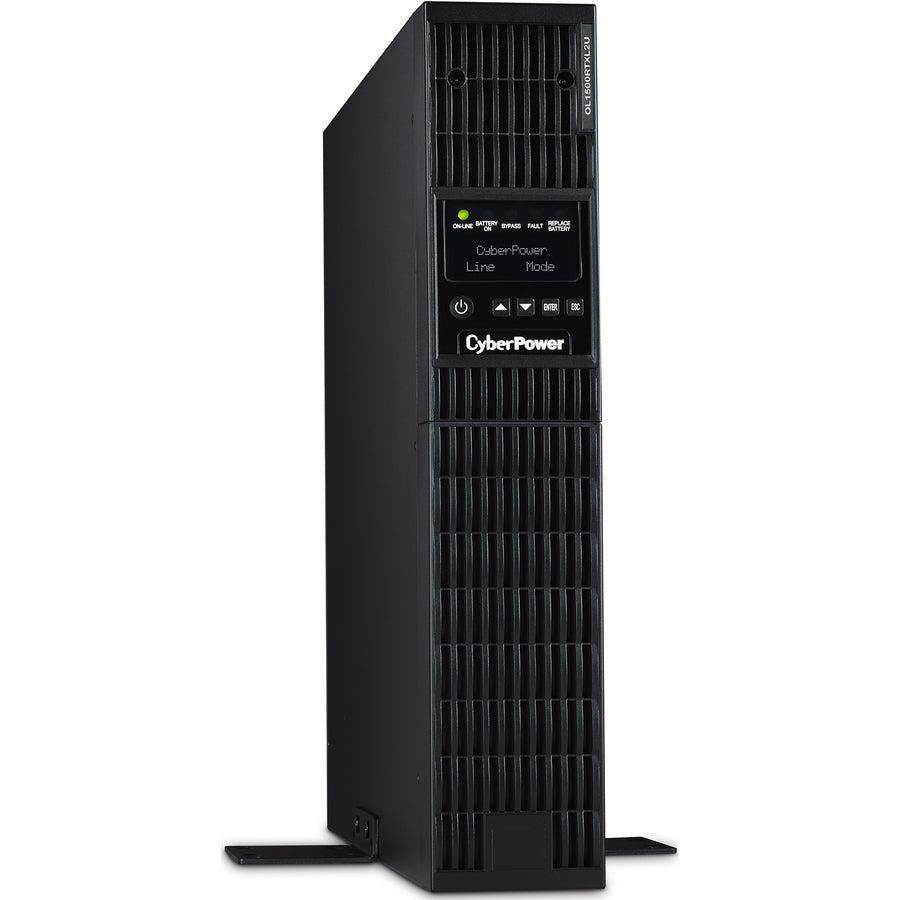 Cyberpower Ol1500Rtxl2U Uninterruptible Power Supply (Ups) Double-Conversion (Online) 1.5 Kva 1350 W 8 Ac Outlet(S)