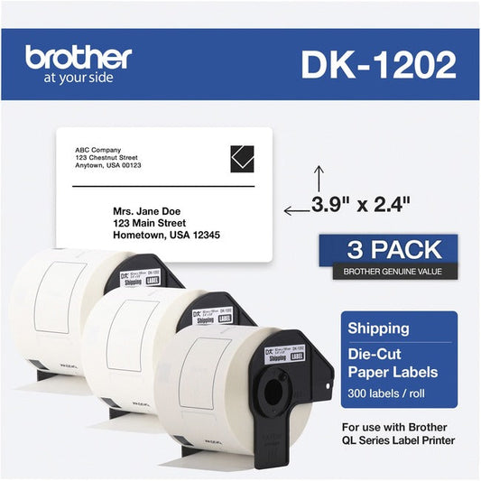 Dk12023Pk Shipping Label-3Pk,For Ql Label Printers