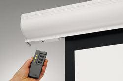 Da-Lite Designer Contour Electrol W/ Integrated Infrared Remote 60" X 80" Matte White Projection Screen 2.54 M (100")