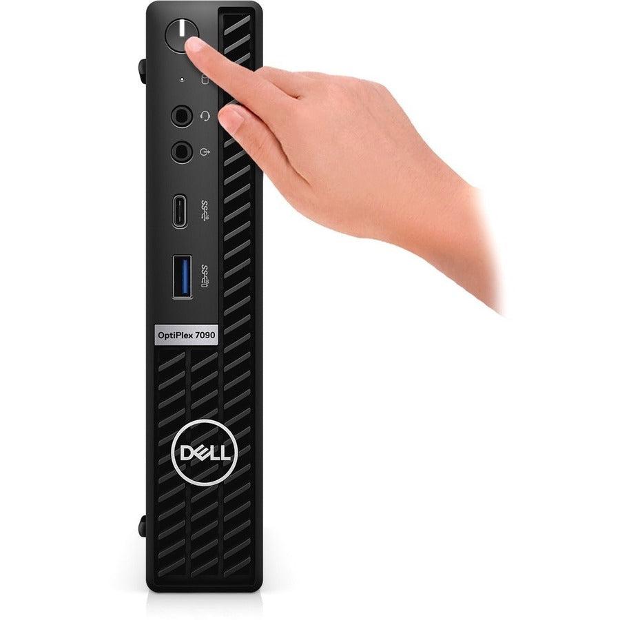 Dell Optiplex 7090 Ddr4-Sdram I5-10505 Mff Intel® Core™ I5 8 Gb 256 Gb Ssd Windows 10 Pro Mini Pc Black