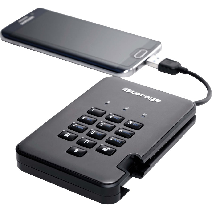 Istorage Diskashur Pro2 4 Tb Portable Rugged Hard Drive - 2.5" External - Taa Compliant