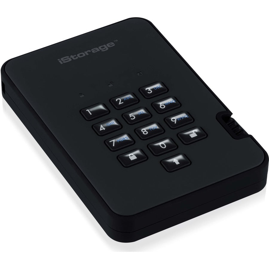 Istorage Diskashur2 1 Tb Portable Rugged Solid State Drive - 2.5" External - Black - Taa Compliant